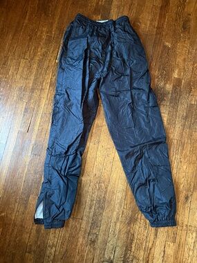 High Intensity 90s Black Windpants